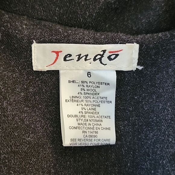 Jendo blazer retro feel with contrast stitching Size 6 - Picture 9 of 12